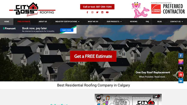 Citybossroofingcalgary.com