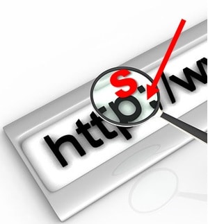 Not Secure Warning from Google Chrome