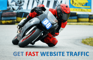 get website traffic fast